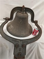Farm  Bell  by Crystal Metals, Cast Iron Farm Bell