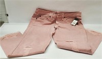 Size 2  26R Pink Denim Short Pants