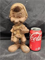 Cast iron Pinocchio bank.  10" H.  Look at the