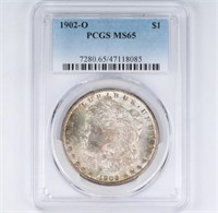 1902-O Morgan Dollar PCGS MS65
