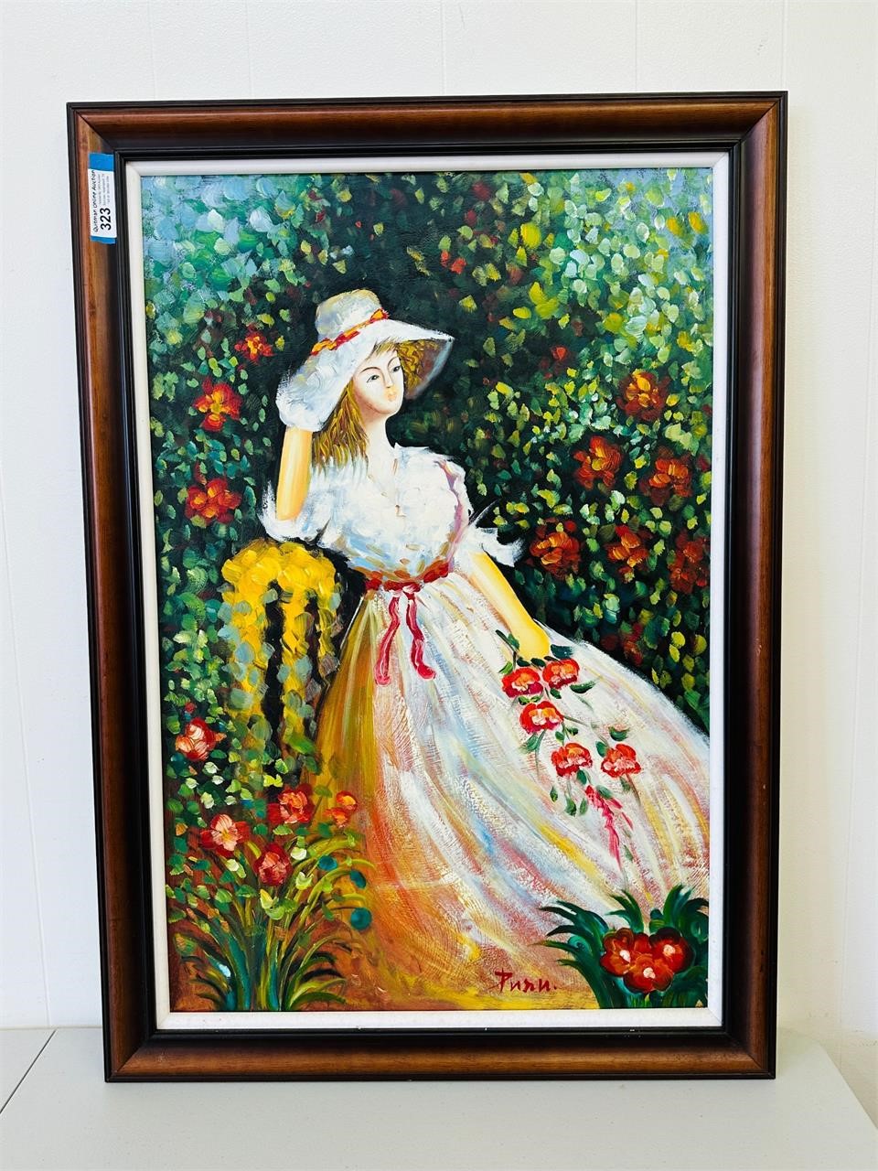 Framed Oil Painting on Canvas - O/C