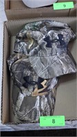 2 UNDER ARMOUR SNAP BACK CAMO CAPS (LIKE NEW)