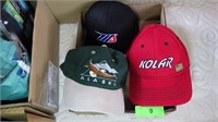 3 CAPS / HATS (1 NEW MOTO AMERICA)