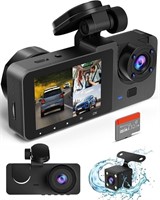 Sealed Dash Camera for Cars,4K Full UHD Car Camer