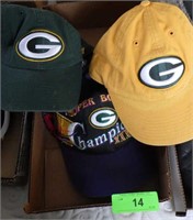 GREEN BAY PACKER CAPS / HATS