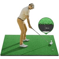 TN5111  ORFELD Golf Hitting Mat, 5x3ft - 3 Rubber