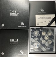 2014 Limited Edition Silver Proof Set - OGP