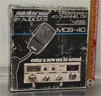 Audiovox Under Dash CB Radio, new old stock