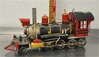Train engine metal art, see pics