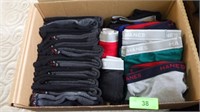 HANES BOXERS (LG) & SOCKS (LIKE NEW)