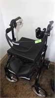 DRIVE NITRO SPRINT FOLDABLE ROLLATOR- LIKE NEW>>