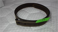 CARHARTT LEATHER BELT (NO BUCKLE)  34