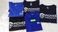 1 XL LS SHIRT, 4 XL SS SHIRTS- PIONEER PRODUCTS >>