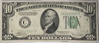 1934 C Series $10 Federal Reserve Note