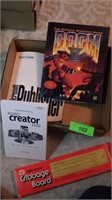 WOOD CRIBBAGE BOARD, DOOM II STRATEGY GUIDE, >>>