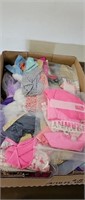Box of Barbie Clothes