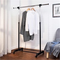 TN5165  Adjustable Rolling Clothes Rack