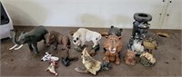 Group of Animal Figurines