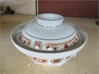 Vintage tatung Donburi bowl with lid