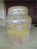 Ceramic stoneware hand glazed Urn Jar