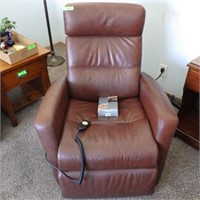 IMG COMFORT NORWAY LEATHER ASSIST RECLINER >>>