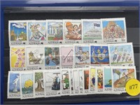 Australian Mint Stamp Set #1053-1078