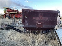 80 Bushel McCormick Feed Wagon