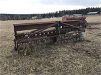 12' Three Point Aerator with Harrows