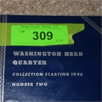 WASHINGTON HEAD QUARTERS IN COIN BOOK