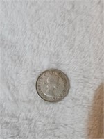 1959 Canadian Silver Quarter