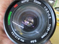 Vintage Cambron Auto Zoom  70mm Lens w case