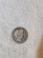 1895 P Barber Half Dollar