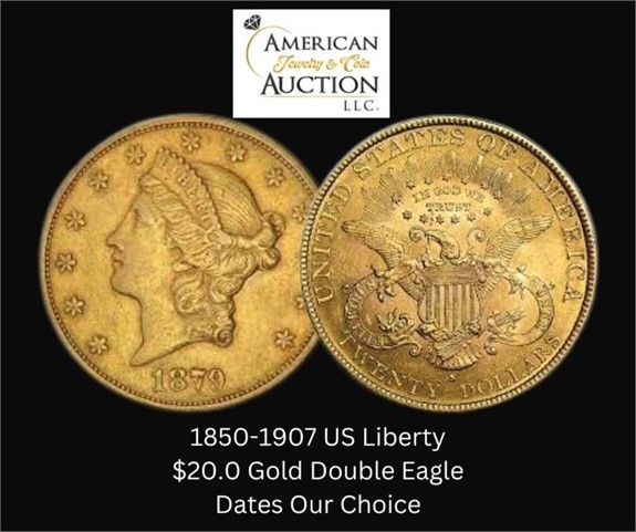 Saturday March 30th Fine Jewelry & Coin Auction