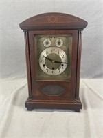 Vintage Inlaid Mantle Clock