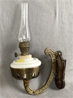 Small Wall Bracket Oil Lamp