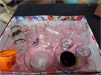 Box of shot glasses