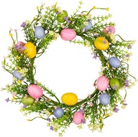 12" Artificial Easter Wreath