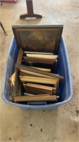 Box of pictures frames