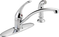 Delta Faucet Kitchen Faucet with Side Sprayer