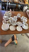 Mixed matched china