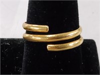 18kt Gold Ring 5gr Size 11