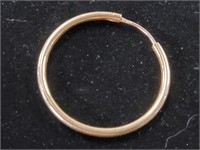 14Kt Gold Hoop Earring 2.6gr