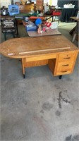 3 drawer wooden desk