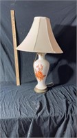 Vintage hand painted lamp