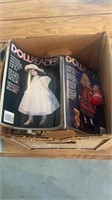 2 boxes of doll reader magazines