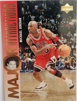 1995 Michael Jordan UD #337 MA Electric Court Gold