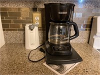 Black and Decker Coffee Pot and Can Opener