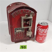Vintage fire alarm box (Dominion Canada)