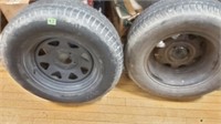 2 Supercargo trailer tires (ST205/75R15)