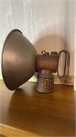 Justrite vintage carbide lantern